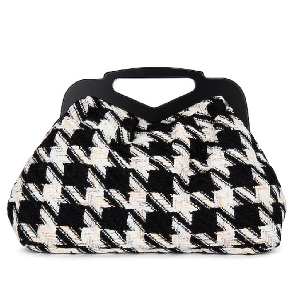 BTB Los Angeles Black/White Estuche Collette Clutch